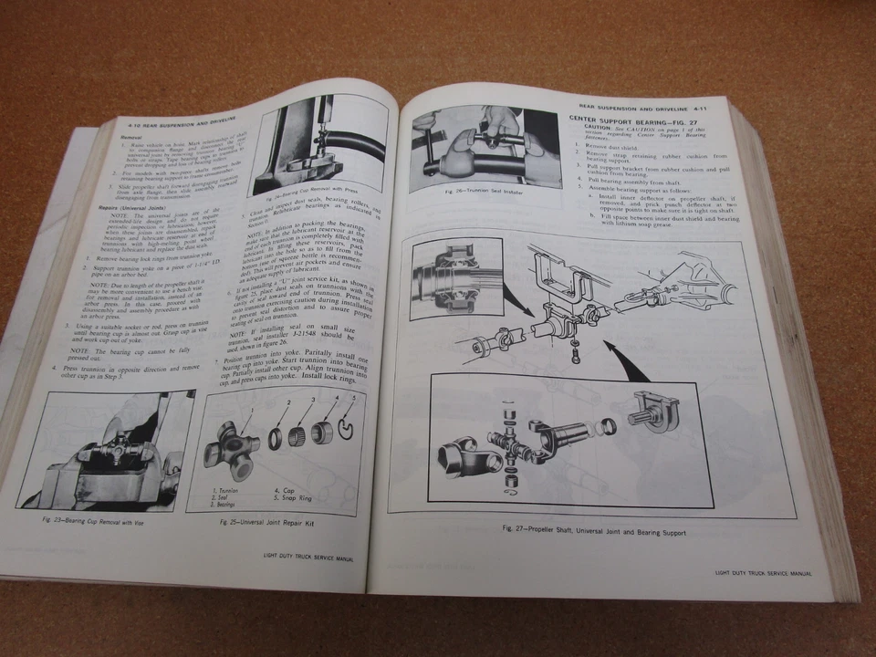 1973 Chevrolet 10-30 truck pickup C10 K10 Suburban shop service manual ORIGINAL - Image 4 of 4