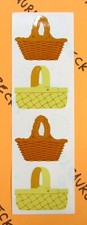 Baskets Stickers Vintage Mrs. Grossman's