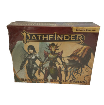 Pathfinder Second Edition Bestiary 2 Battle Cards Englisch 2.Wahl Neu OVP *