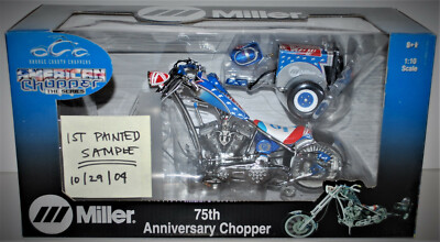 1:10 Scale OCC 75th Anniversary Miller Chopper First Painted