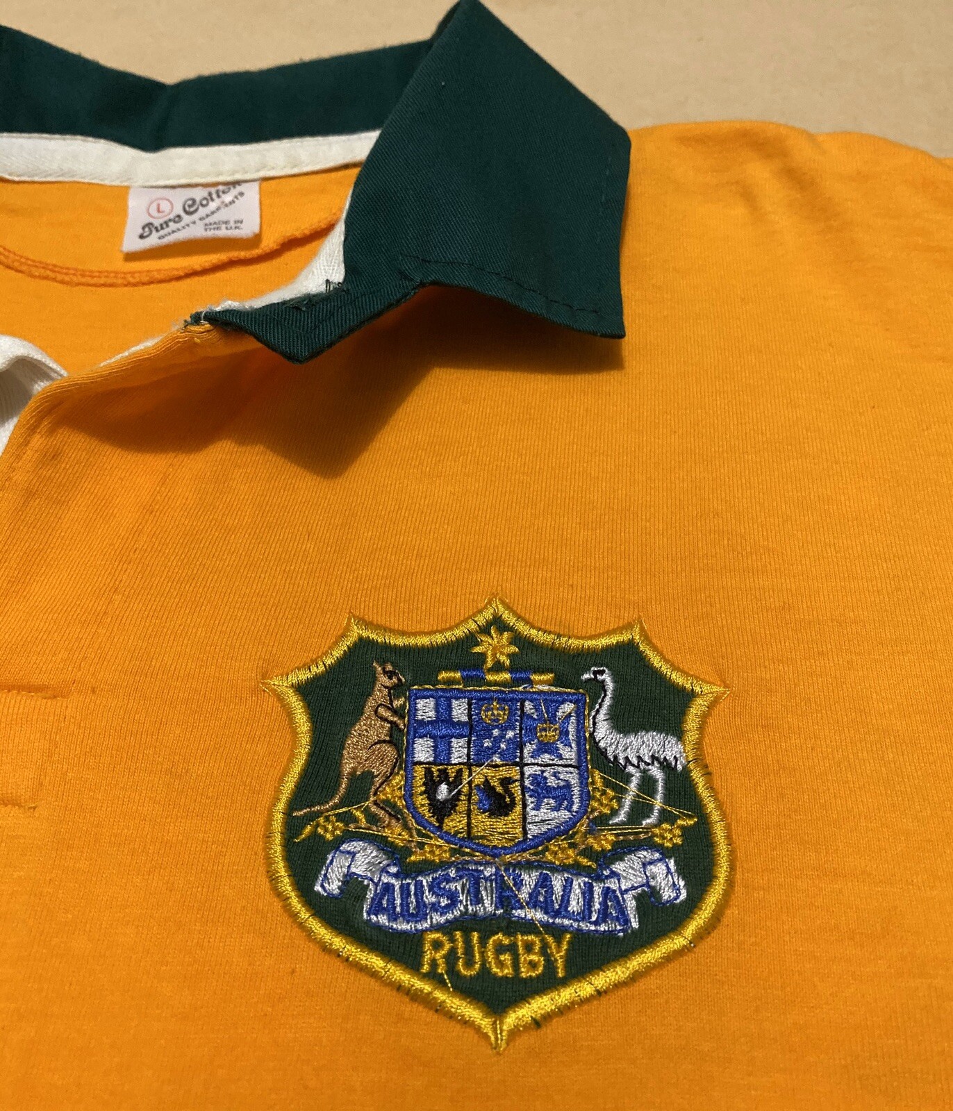 Vintage Wallabies Jersey Size Large Australia Rugby Team Long Sleeve Shirt eBay