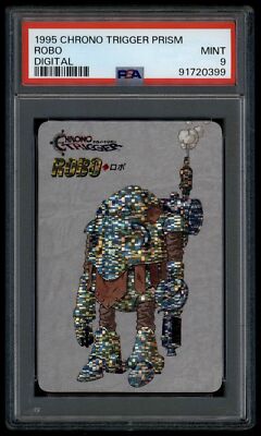 Chrono Trigger Promo Robo Digital 1995 Special Card PSA 9