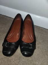 Naturalizer Black Comfortable Loafer Wedged Used Shoes 9-9.5