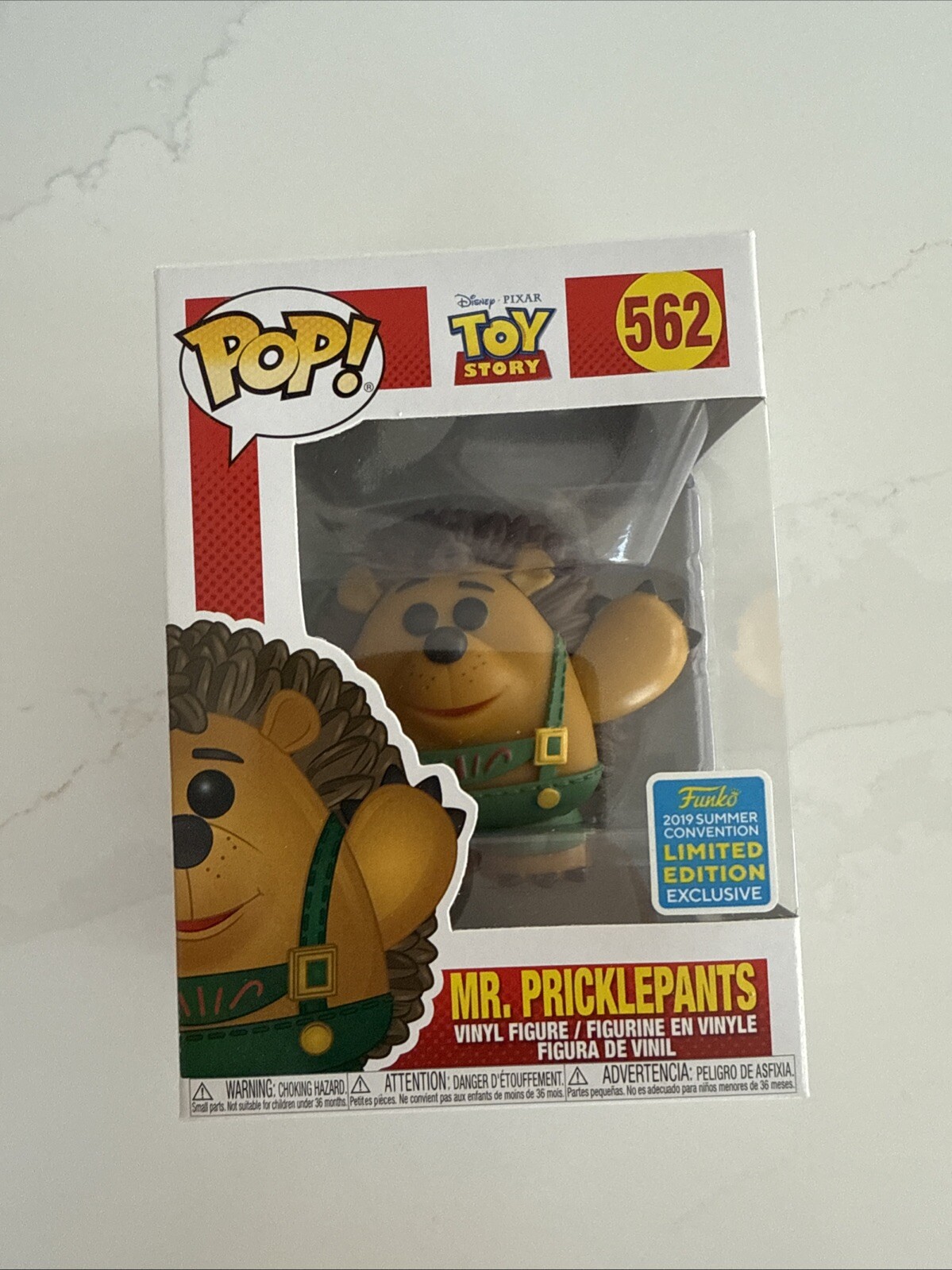 Funko Pop! Vinyl: Pixar - Mr. Pricklepants - San Diego Comic Con Exclusive) #562