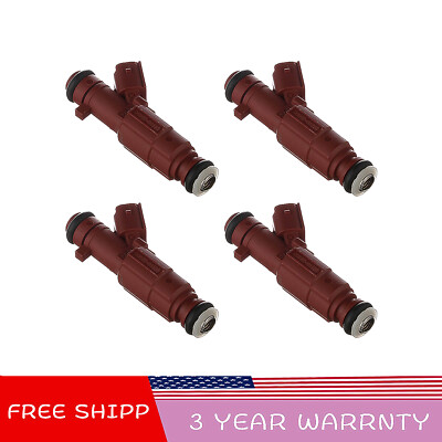4PCS Fuel Injector 353102E000 FIT FPR Hyundai Elantra Coupe Forte Soul 1.8L l4