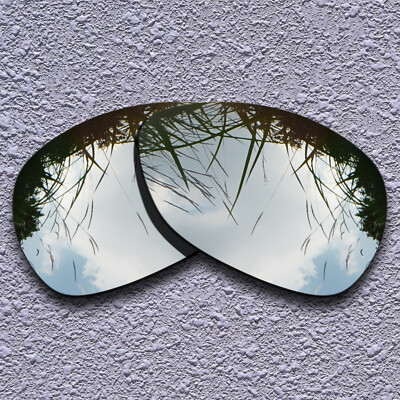 US Silver Titanium Replacement Lenses For-Oakley Crosshair 2012 Polarized
