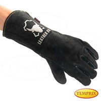 Grillhandschuhe Handschuhe Ofenhandschuhe Grill HitzebestäNdig Ofen Leder Bbq Xl