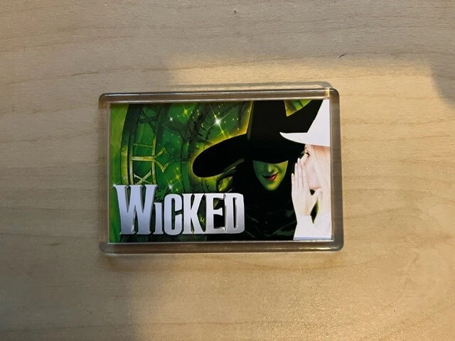 Wicked, World renowned Musical stage play and Film, Awesome Fridge Magnet