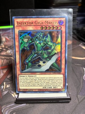 Yu-Gi-Oh! Inzektor Giga-Mantis 1st Ed. GFP2-EN063 Ultra Rare NM x1