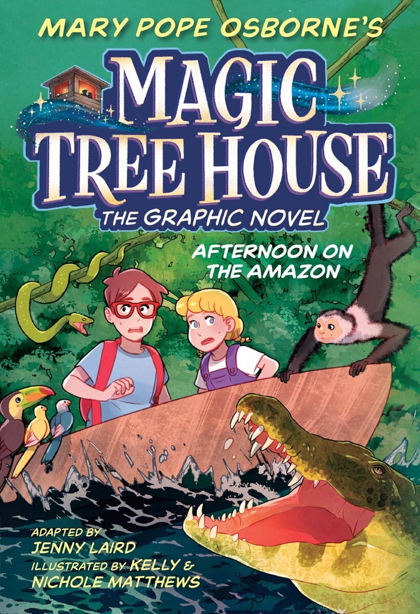 Afternoon on the Amazon Graphic Novel (Magic Tree House (R)) Paperback by Jen...