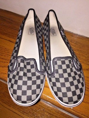 checkered loafers