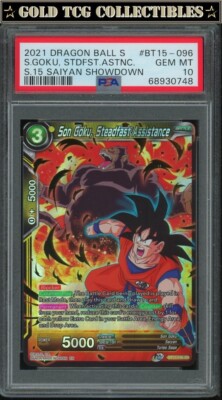 PSA 10 ⭐️ Son Goku Great Ape SR Saiyan Showdown Card DBS DBZ Z