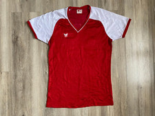 Erima Football Shirt Red West Germany Jersey Soccer Vintage 1980 Size M