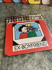 Rare Mouse Pad David and Goliath brand EX-BOYFRIEND unapologetic comedy NIP '03