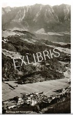 AK Sachrang "mit Kaisergebirge" um 1960 ungelaufen. Echtes Foto