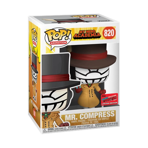 Funko Pop! Vinyl: My Hero Academia #820 - Mr. Compress (2020 Fall Convention)