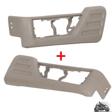 NEW Driver & Passenger Seat Panel Trim For 08-10 Ford F250 F350 Super Duty Gray