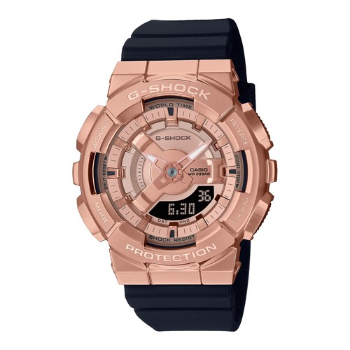 Casio Women\'s Watch LW204 Quartz Digital Rose Gold Black Resin 3294 35mm Casio Women main image 2