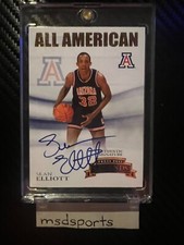 Sean Elliott 2007 Press Pass Legends All American Auto #'d 250/265