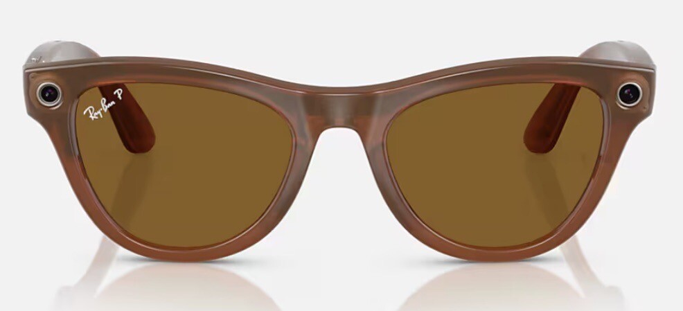 レイバン  Skyler スマートグラス RW4010 サングラス AI RAY-BAN Meta AI RW4010 SKYLER Smart Sunglasses Shiny Black