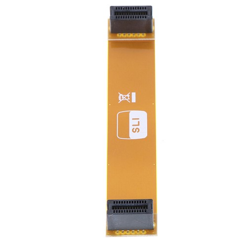 Flexible 80mm SLI Bridge xI-E Cable Video Card Connector UPJ JfJCAUB H4J^*k* - Picture 6 of 9