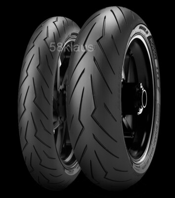 Pirelli Diablo Rosso III 160/60 ZR17 69W + 110/70 ZR17 54W Satz Set Paar Rosso 3