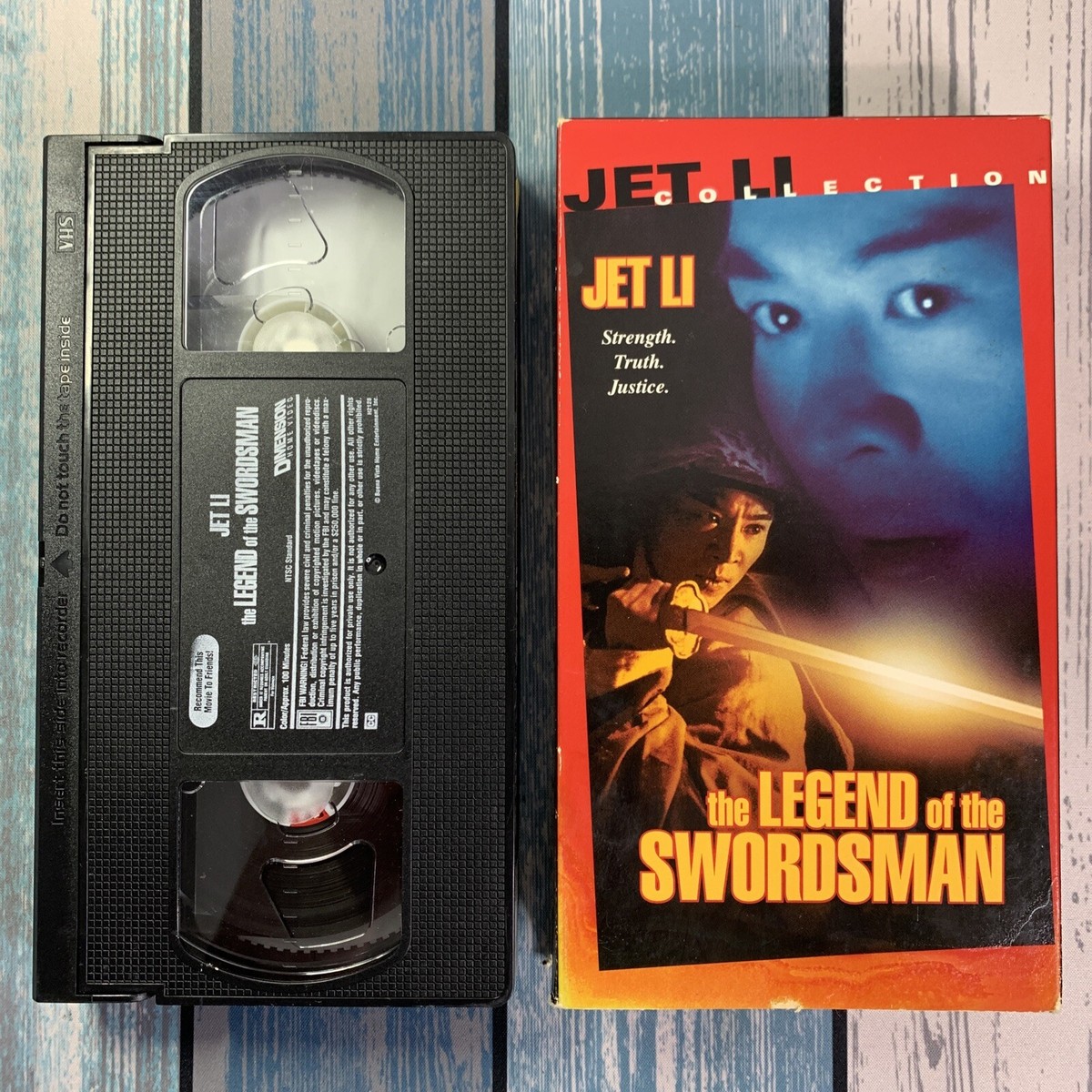 Legend of Swordsman [VHS], Good VHS, Jet Li, Brigitte Lin