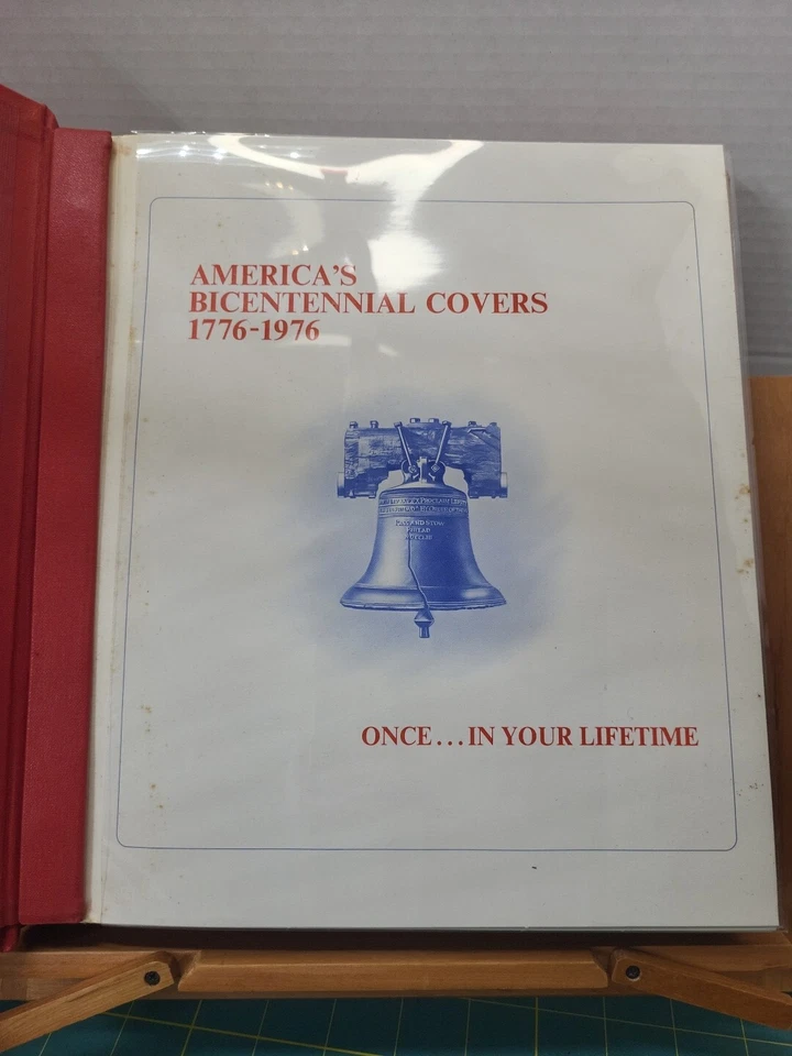 U.S. First Day  Bicentennial Covers Red Book Of 18 Covers  - Excellent - Image 2 of 4