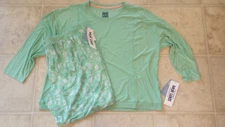 Muk Luks Dream Knit Pajamas/Loungewear Shirt/Pant Set Size 2X Super Soft Jogger