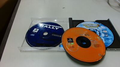 3 x PS1 Racing Spiele. Nur Discs, verschiedene, Playstation 1