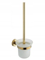 ToilettenbüRste Wc BüRste BüRstengarnitur KlobüRste 15Cmx36Cm WandhäNgend Gold