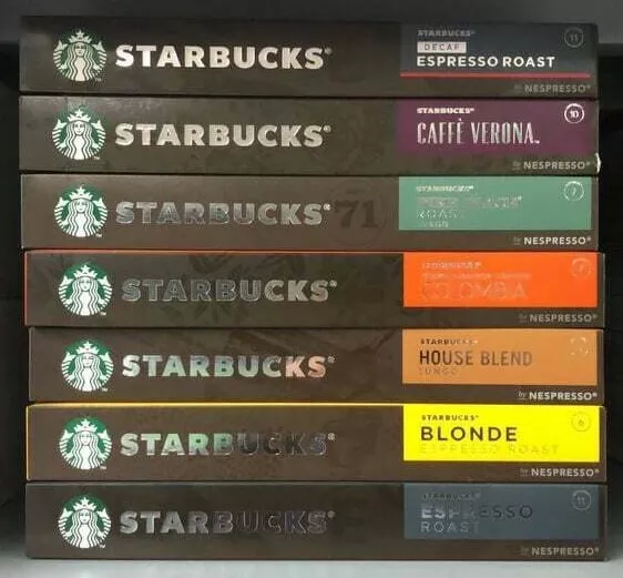 Starbucks Café Capsules compatibles NESPRESSO Caffè Verona Intensité 10 