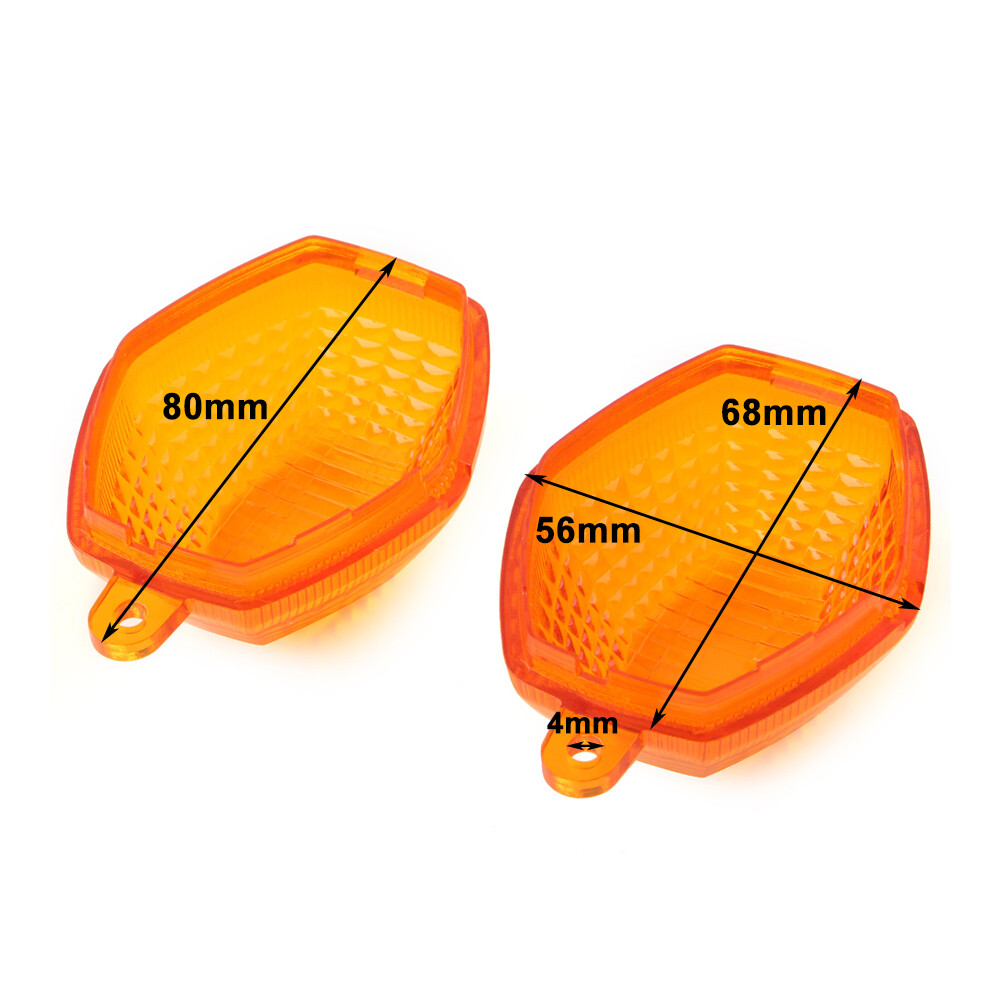Turn Signal Light Lens Indicator Lamp Clear Cover For SUZUKI GSX DL 650