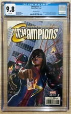 Champions #1 1:100 Alex Ross CGC 9.8 - Miles Morales Ms Marvel Kamala Khan Nova