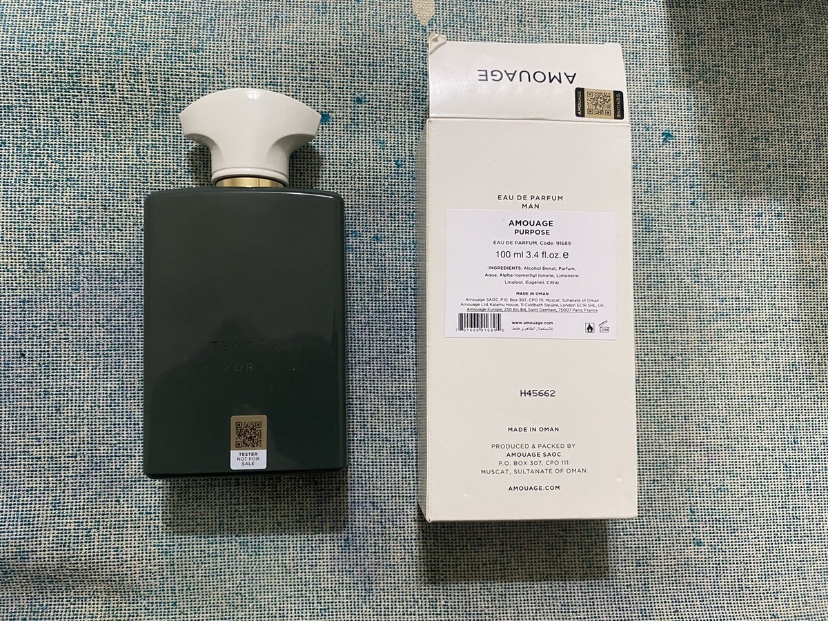 Amouage Purpose Cologne 3.4 oz./ 100 ml. EDP Spray Men New