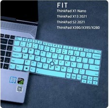 2 X Keyboard Skin for Lenovo ThinkPad X380 X390 X395 X280 thinkpad L13 X1 NANO