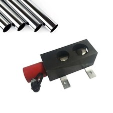 Air Hydraulic Stainless Steel Pipe Cutter Notcher For Diameter 48/60mm