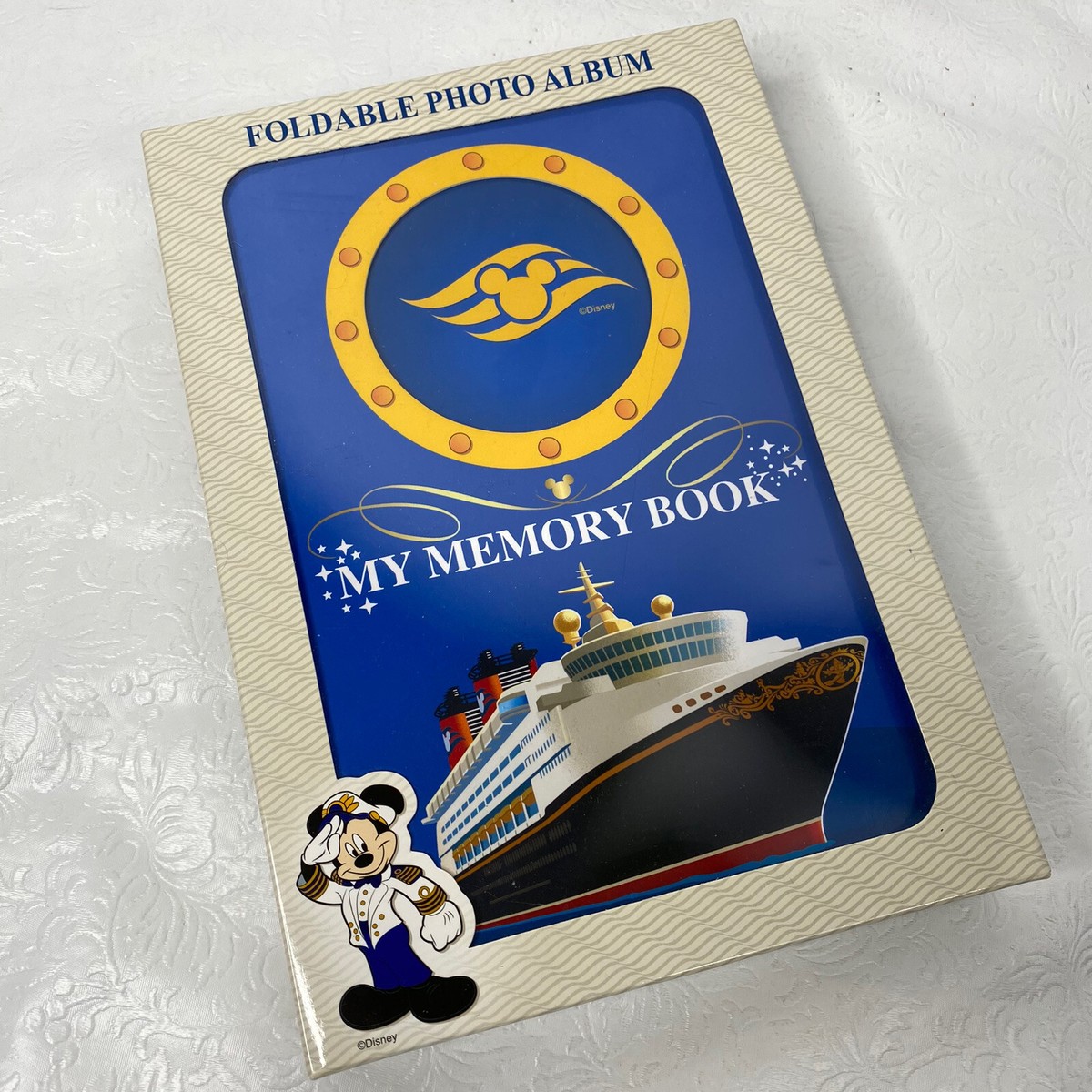 Disney Cruise Lines Foldable Photo Album My Memory Book or Poster
