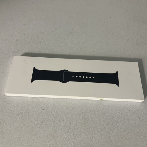 Genuine Apple Watch Sport Band(45mm) Midnight - M/L(Fits 150–200mm wrists) - 第 1/6 張圖片