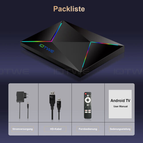 2025 Android 14.0 Smart TV BOX 64GB 32GB WIFI 6 Sieciowy odtwarzacz multimedialny Octa Core - Zdjęcie 12 z 48