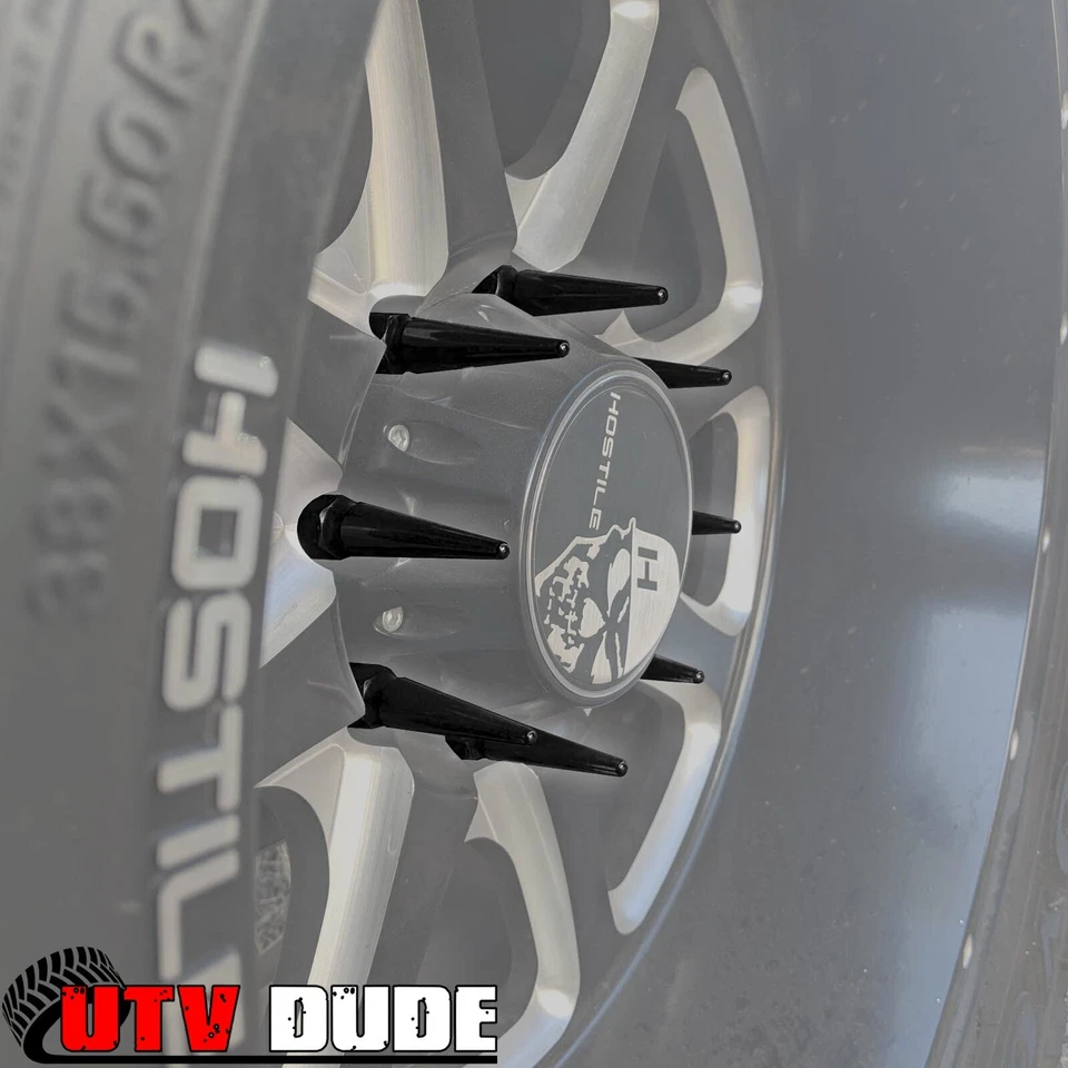 32 - Tuercas de espiga de acero NEGRAS 14x1,5 aptas para GMC K2500 K3500 Suburban GMT400 8BK2 Foto 2 de 4