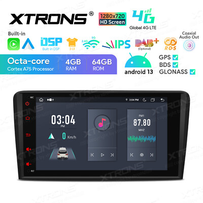 For Audi A3 S3 RS3 8P 8PA Android 14 Car Play 8-Core Car Stereo GPS Radio NAV 8''