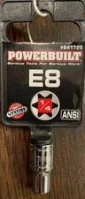 POWERBUILT - 641725 - E-8 1- 3/8" Star Socket - FREE SHIPPING