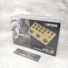 BOSS VE-8 Acoustic Singer Guitar Vocal Multi Effect Processor Pedal Effecter VE8