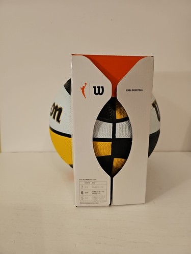 Wilson Caitlin Clark Basketball Black & Gold Hawkeyes ๐ Size 6 ๐ 28.5 Inch - Picture 3 of 5