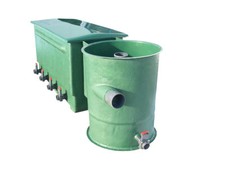 Tripond GFK 3 4 5-Kammer Filtersystem Reihenfilter mit Vortex Filter komplet! 