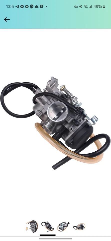 Goodbest новый карбюратор совместим с Kawasaki Vulcan 800 VN800 1995-2005... - Изображение 2 из 4