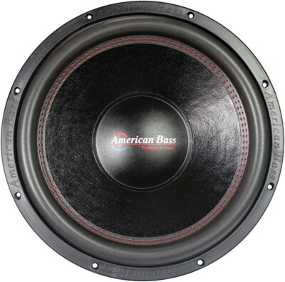 AMERICAN BASS XD 15  1000W/2000W (RMS/MAX) CAR SUBWOOFER SUB WOOFER 4-OHM DVC