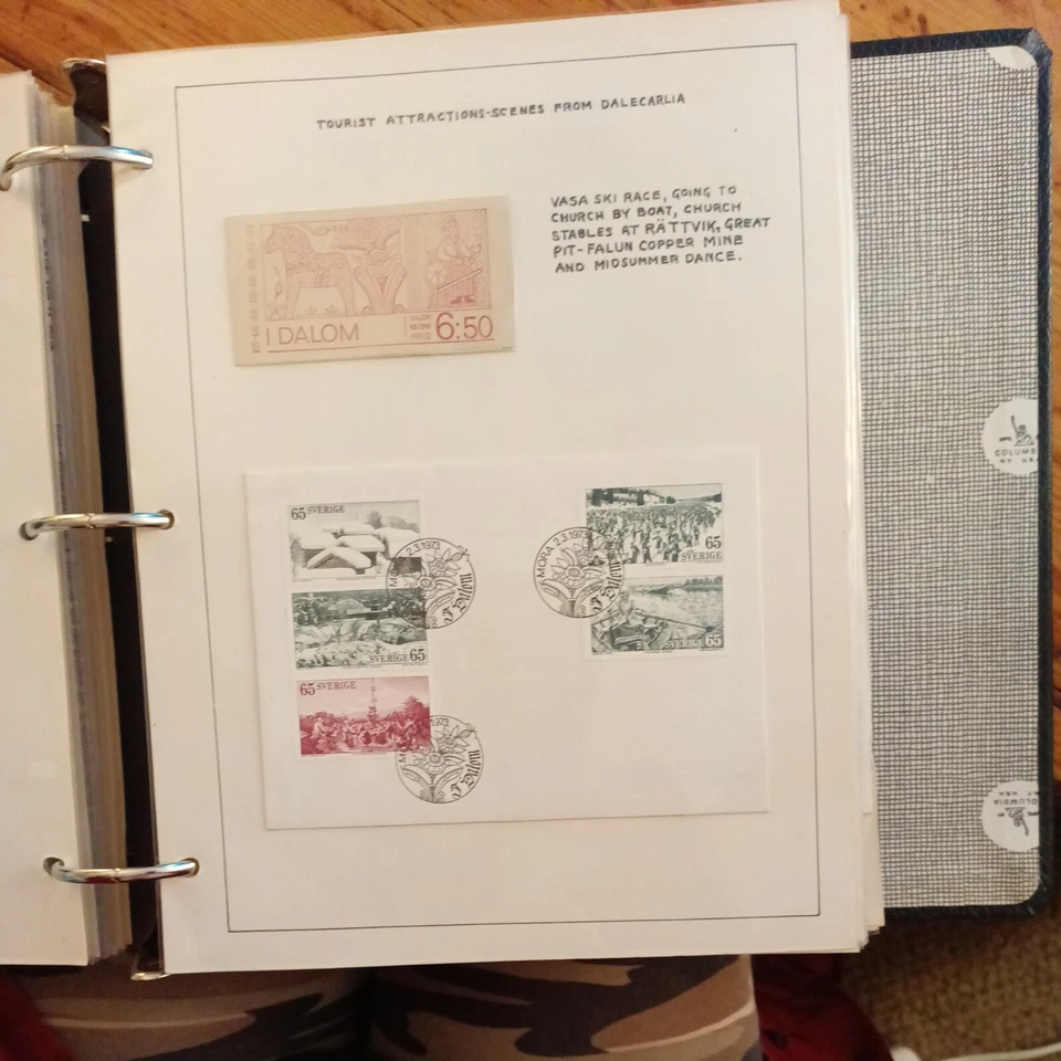 Sweden Stamp  Album 1967-82  Booklets First Day Covers Mint High catalog  - Image 4 of 4