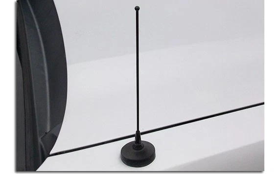 Antena Billet negra (7 pulgadas) - Se adapta a la radio de auto Dodge Ram 3500 FM de 1994 a 2014 Foto 3 de 4